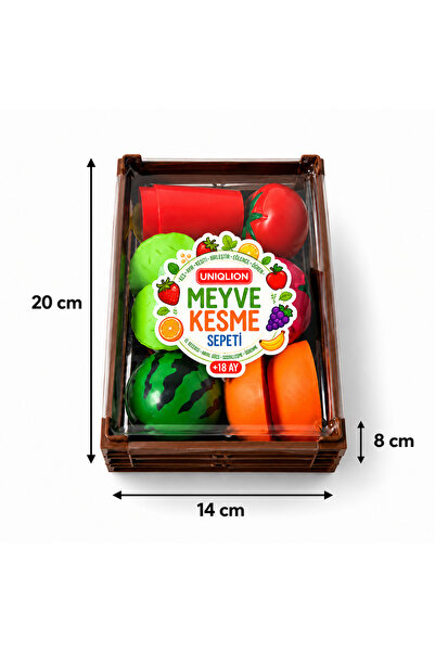 Uniqlion Meyve Sebze Kesme Seti ve Piknik Seti