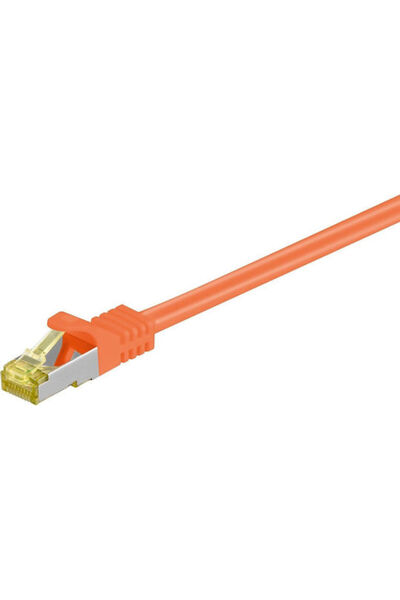 goobay Καλώδιο S/FTP Cat.6a Gigabit Ethernet 30μ Πορτοκαλί Κωδικός: 91678