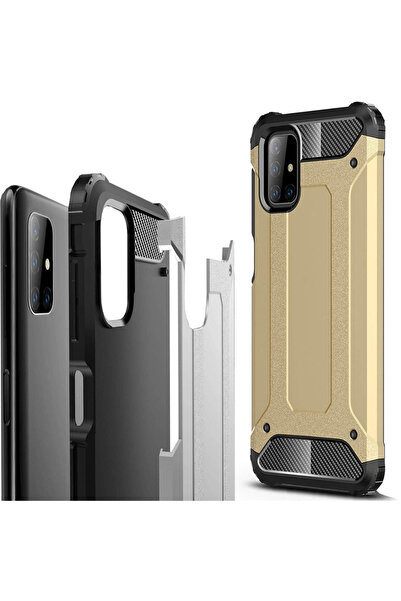 Hurtel Husă Hibridă Tip Armură Pentru Samsung Galaxy M51 Protecție Preventivă