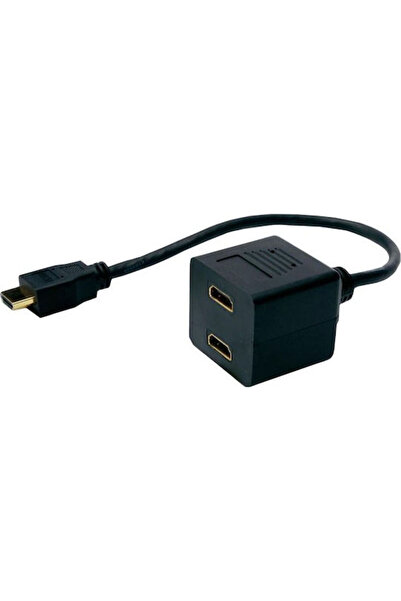 POWERTECH Μετατροπέας HDMI Αρσενικό σε HDMI 2x Θηλυκό 1 Τεμάχιο CAB-H053
