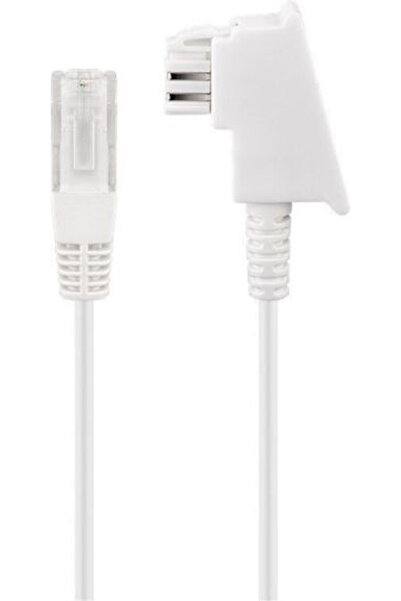 goobay Καλώδιο U/UTP Ethernet 40μ Λευκό Κωδικός: 60678
