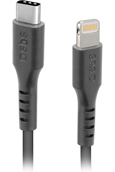 SBS Καλώδιο USB-C σε Lightning Μαύρο 1μ