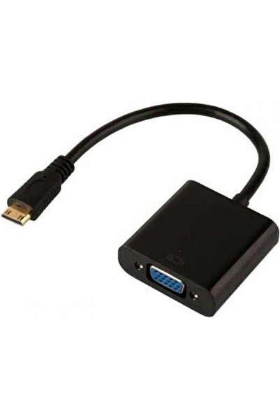 POWERTECH Μετατροπέας mini HDMI αρσενικό σε VGA θηλυκό 1 τεμάχιο CAB-H031