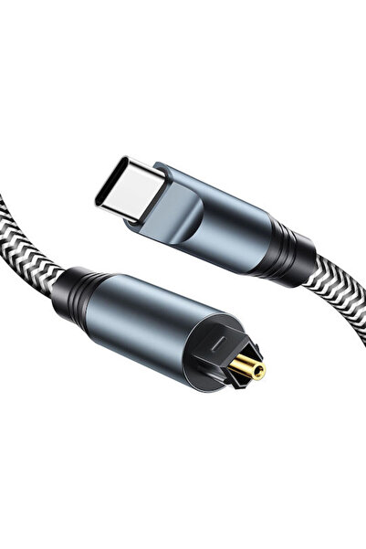 POWERTECH Καλώδιο USB 2.0 USB-C Αρσενικό - TOS Αρσενικό Γκρι 1μ CAB-UC091
