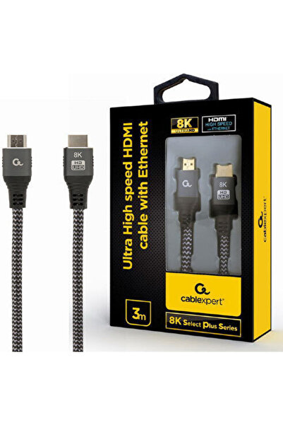 Cablexpert HDMI 2.1 Υπέρ-υψηλής Ταχύτητας 48Gbps 4K 120Hz HDR VRR Πλεκτό Καλώ...