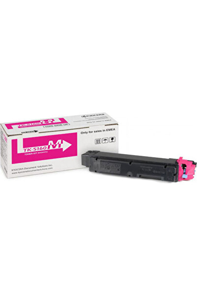 KYOCERA TK-5160M Γνήσιο Τόνερ Εκτυπωτή Λέιζερ Ματζέντα 12000 Σελίδες (1T02NTB...