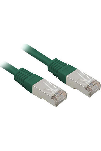 goobay Καλώδιο Ethernet SF/UTP Cat.5e 2μ Πράσινο Κωδικός: 68044