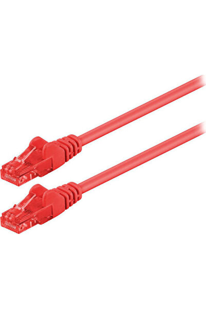 goobay Καλώδιο Ethernet U/UTP Cat.6 (Gigabit) 0.5μ Κόκκινο Κωδικός: 68436