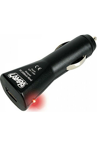 Lampa Φορτιστής αυτοκινήτου με μία θύρα: 1xUSB Κωδικός: L3904.1