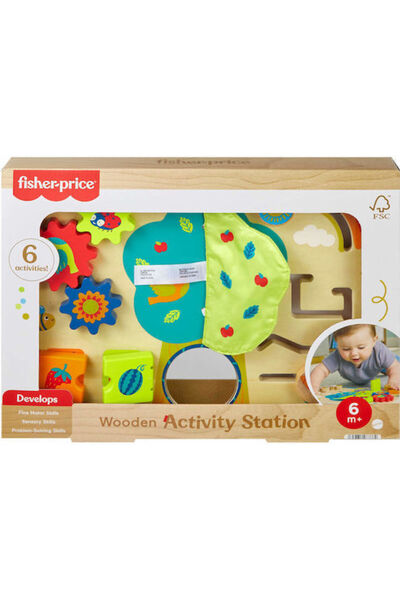 FISHER PRICE Ξύλινο παιχνίδι μωρού για 6+ μηνών