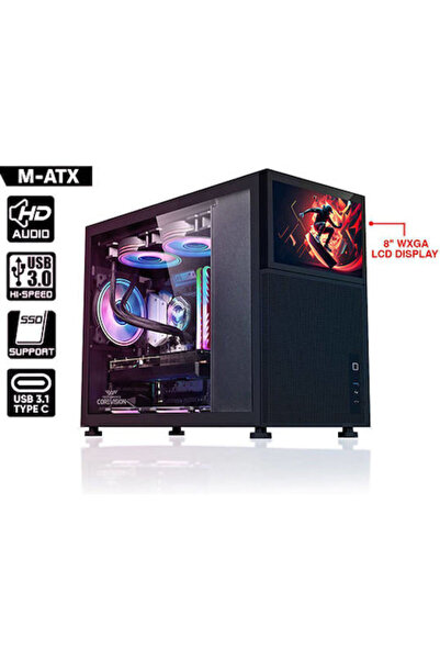 Armageddon Αρμαγκεντόν Τεσάραξ Κόρβιζιον Gaming Midi Tower Θήκη Υπολογιστή με...