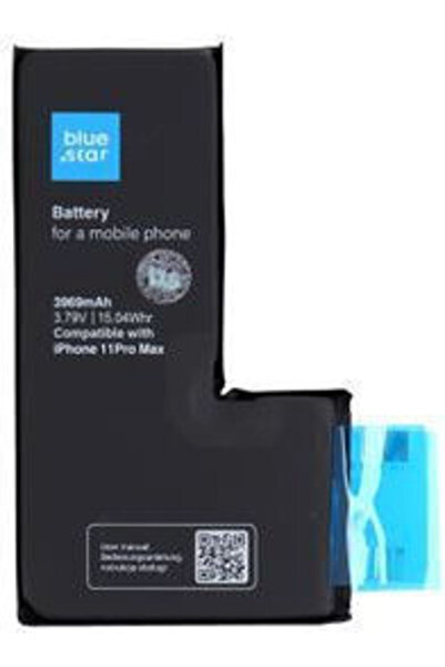 Blue Συμβατή ανταλλακτική μπαταρία Star 3969mAh για iPhone 11 Pro Max, Realme...