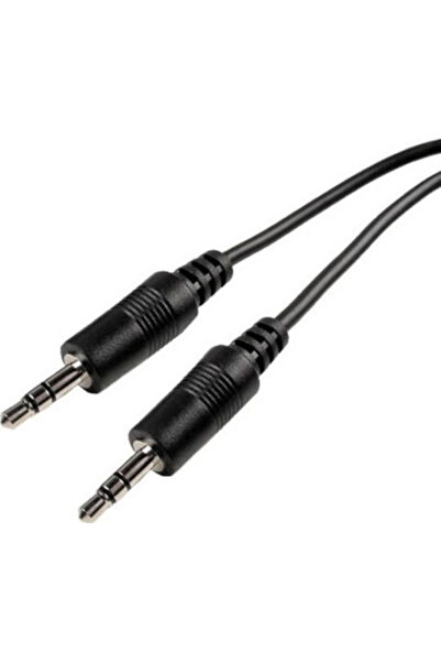 VCOM Καλώδιο Jack 3.5mm Αρσενικό σε Αρσενικό, Μαύρο, 3μ, με επιχρυσωμένα ακρο...