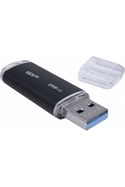 Silicon Power Blaze B02 256GB USB 3.1 Στικάκι Μαύρο