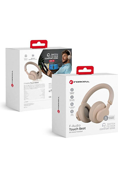Forcell F-AUDIO Touch Beat Ασύρματα ακουστικά κεφαλής Bluetooth με 30 ώρες λε...
