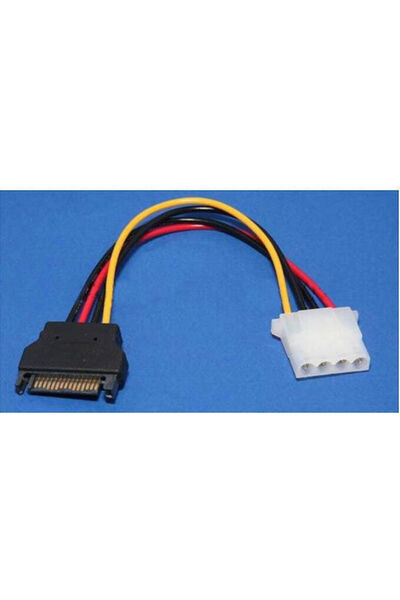 VCOM Καλώδιο τροφοδοσίας Sata CE359 Sata 15 ακίδων Molex 4 ακίδων 0,15μ