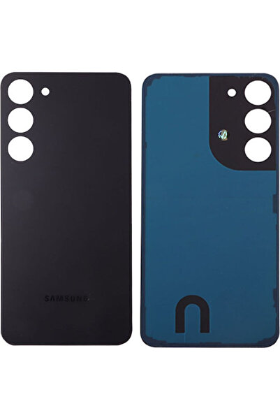 OEM 3rd Party Samsung S23 Plus 5g S916 Battery Cover and Lens Black