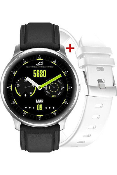 G.ROSSI SG003A 45mm Έξυπνο ρολόι με μετρητή καρδιακών παλμών (Μαύρο)