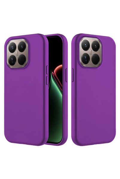 Zebana Xiaomi Mi 15t Pro Compatible Case with Velvet Interior and Erasable De...