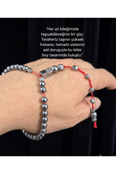 güleçdoğaltaş Güleç Natural Stone Terahertz Natural Stone Wrist Length Prayer...