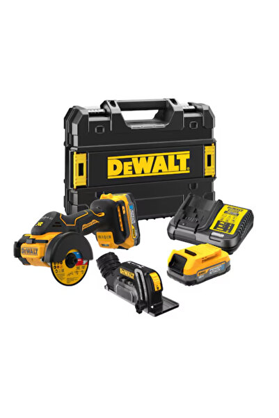 Dewalt DCS438E2T-QW 18V 76mm Angle Grinder, Yellow/Black