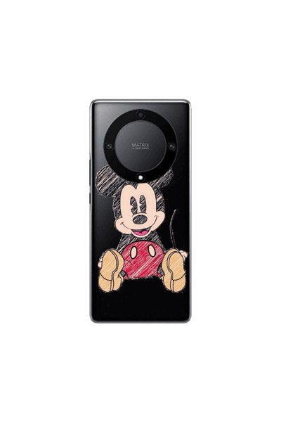 Other Honor Magic5 Lite 5G Mickey mouse 2 Transparent Silicone TPU Θήκη