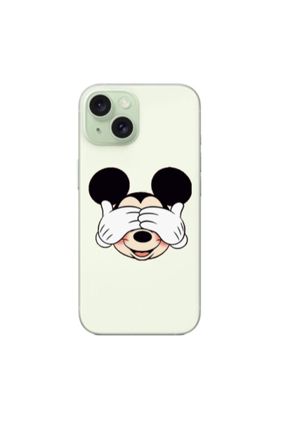 Other Apple iPhone 15 Plus Mickeyy Transparent Silicone TPU Θήκη