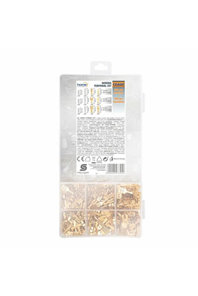 Somogyi Top Bottom Set of 300 Slipper 2.8 /4.8 /6.3mm for cables 0.5-1.5 mm +...