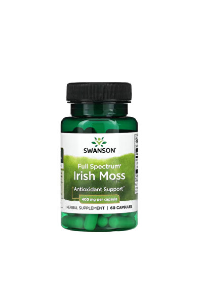 SWANSON Ιρλανδικό Φύκι Πλήρους Φάσματος 400mg 60 κάψουλες