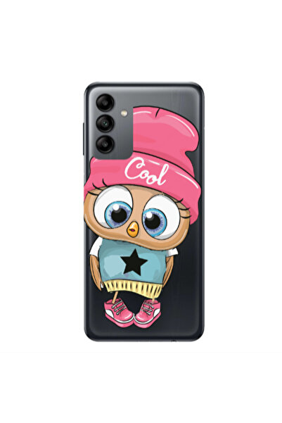 Other Samsung A04S Cool Star Transparent Silicone TPU Θήκη