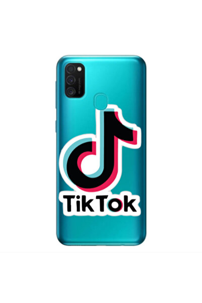 Other Samsung M21 Tik Tok Transparent Silicone TPU Θήκη