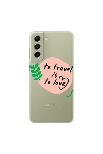 Other Samsung S22 Plus To Travel is to Love Transparent Silicone TPU Θήκη