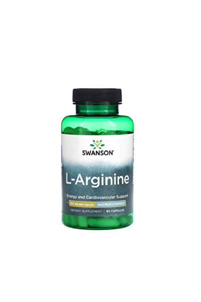 SWANSON L-Arginine Maximum Strength 850mg 90 Capsule -