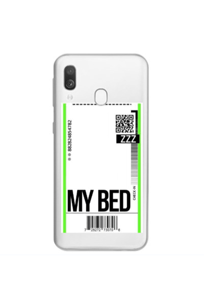 Other Samsung A40 My Bed ZZZ Transparent Silicone TPU Θήκη