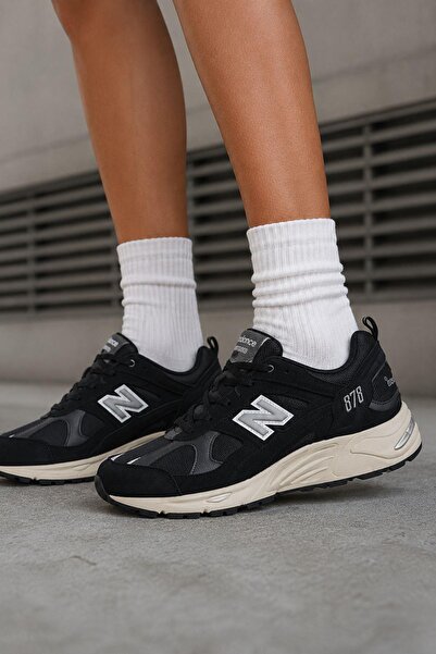 New Balance Lifestyle CM878AB1 Μαύρα παπούτσια με ανθεκτική σόλα για καθημερι...