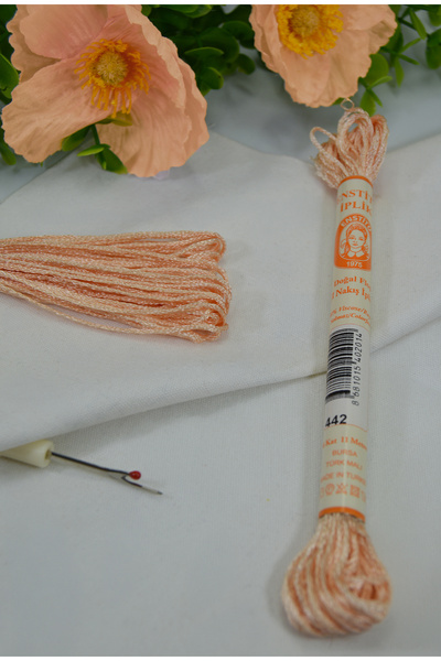 Enstitü İplik Hand Embroidery Silk, Laundry Silk, Rayon, Shiny Silk Texture, ...