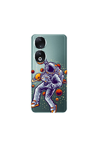 Other Honor 90 5G Space Basketball Transparent Silicone TPU Θήκη