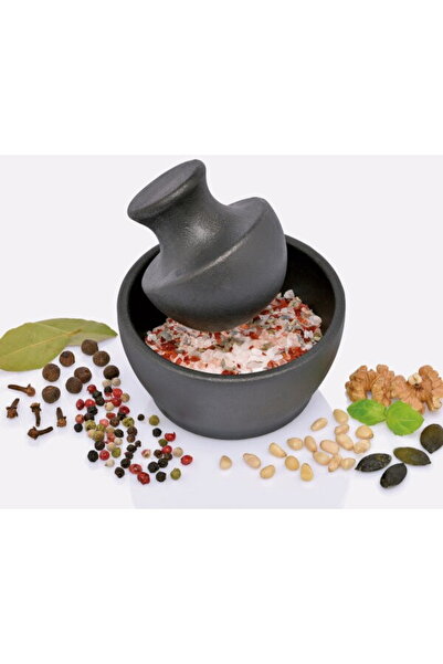 zassenhaus Spice Mortar MANO Cast Iron, 10 x 7,5 cm
