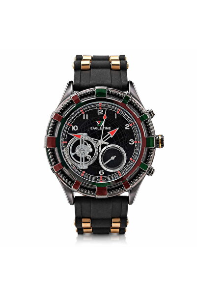 Watch Ceas EagleTime pentru barbati cu insertii aurii si stil modern ET02
