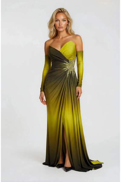 Vanni Couture Rochie Vernil Degrade