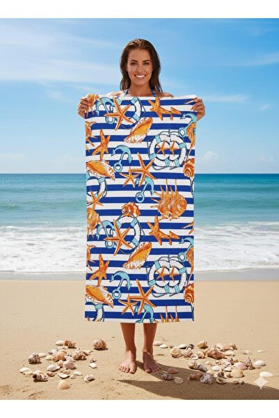 HARVELLİ Velvet Beach Towel 75X150