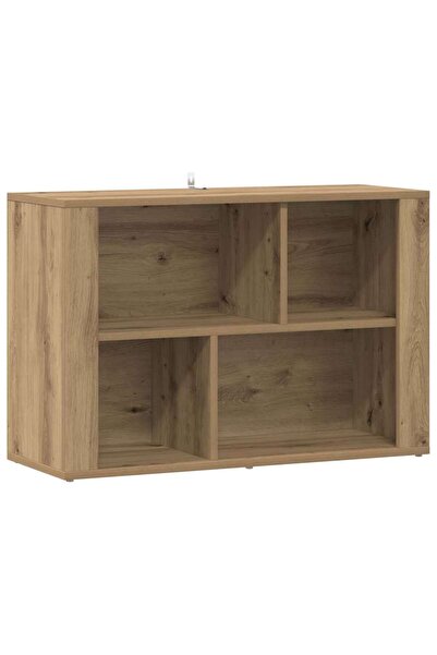 vidaxl Bufet Stejar Artizanal 80 x 30 x 53 cm Lemn compozit