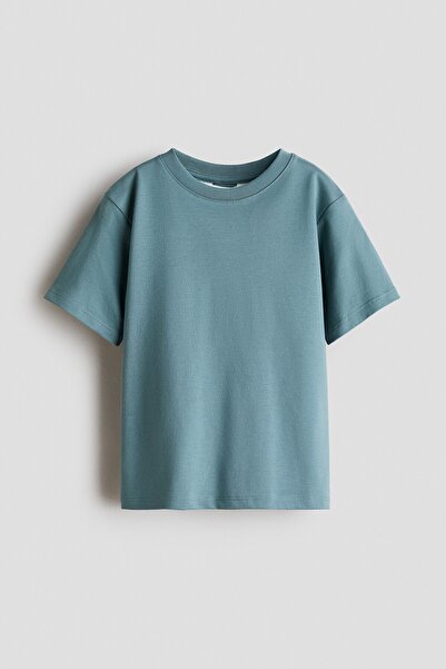 H&M Bol Kesimli ve Pima Pamuklu Tişört