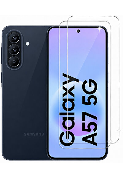 Nezih Case Samsung Galaxy A57 Uyumlu Maxi Glass Temperli Cam Ekran Koruyucu