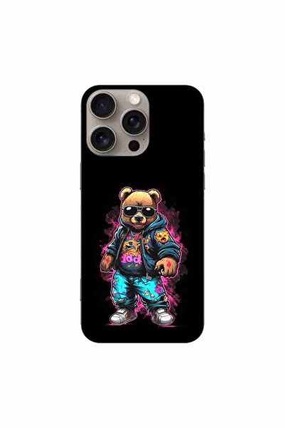 OEM Θήκη συμβατή με Apple iPhone 16 Pro Max Σιλικόνης Gel TPU Μοντέλο Αρκούδα...