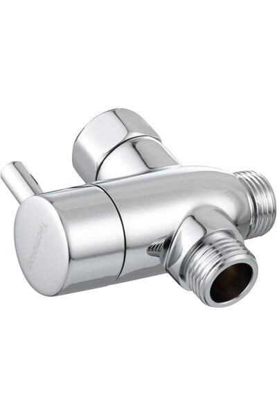 Tecmolog DSF012 Valvă de deviere pentru duș, 3 căi, 1/2 inch, din alamă, Robi...