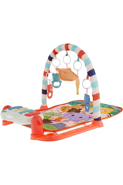 Leno Activity Gym For Baby, Kick Play Piano Gym Mat With Arch & Detachable To...