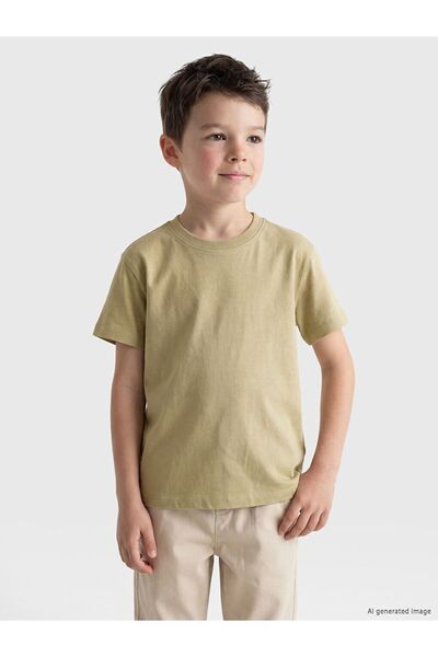 LC Waikiki Crew Neck Short Sleeve Boy's T-Shirt