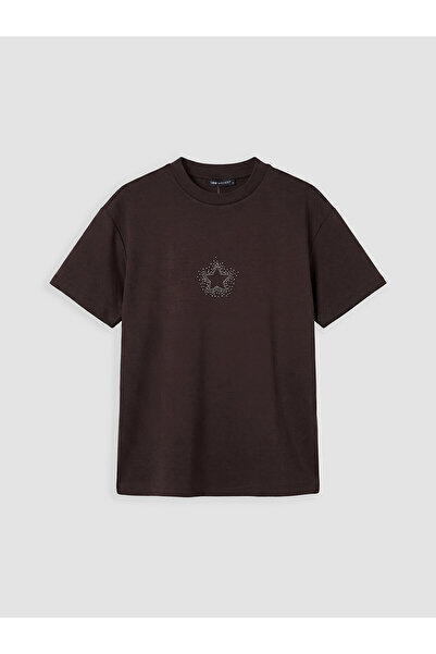 LC Waikiki Nevavm Stone Soft Touch Women's T-Shirt with a Difference