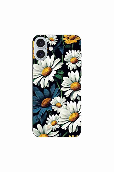 OEM Θήκη συμβατή με Apple iPhone 16 Plus από σιλικόνη gel TPU με σχέδιο μαργα...